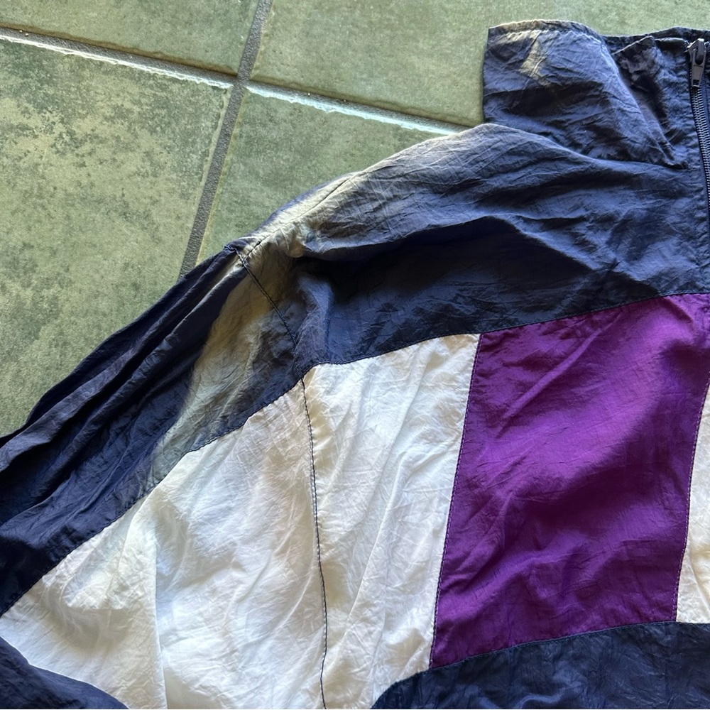 VTG 80s Retro PONY Color Block Windbreaker Pants Set - Picture 2 of 13